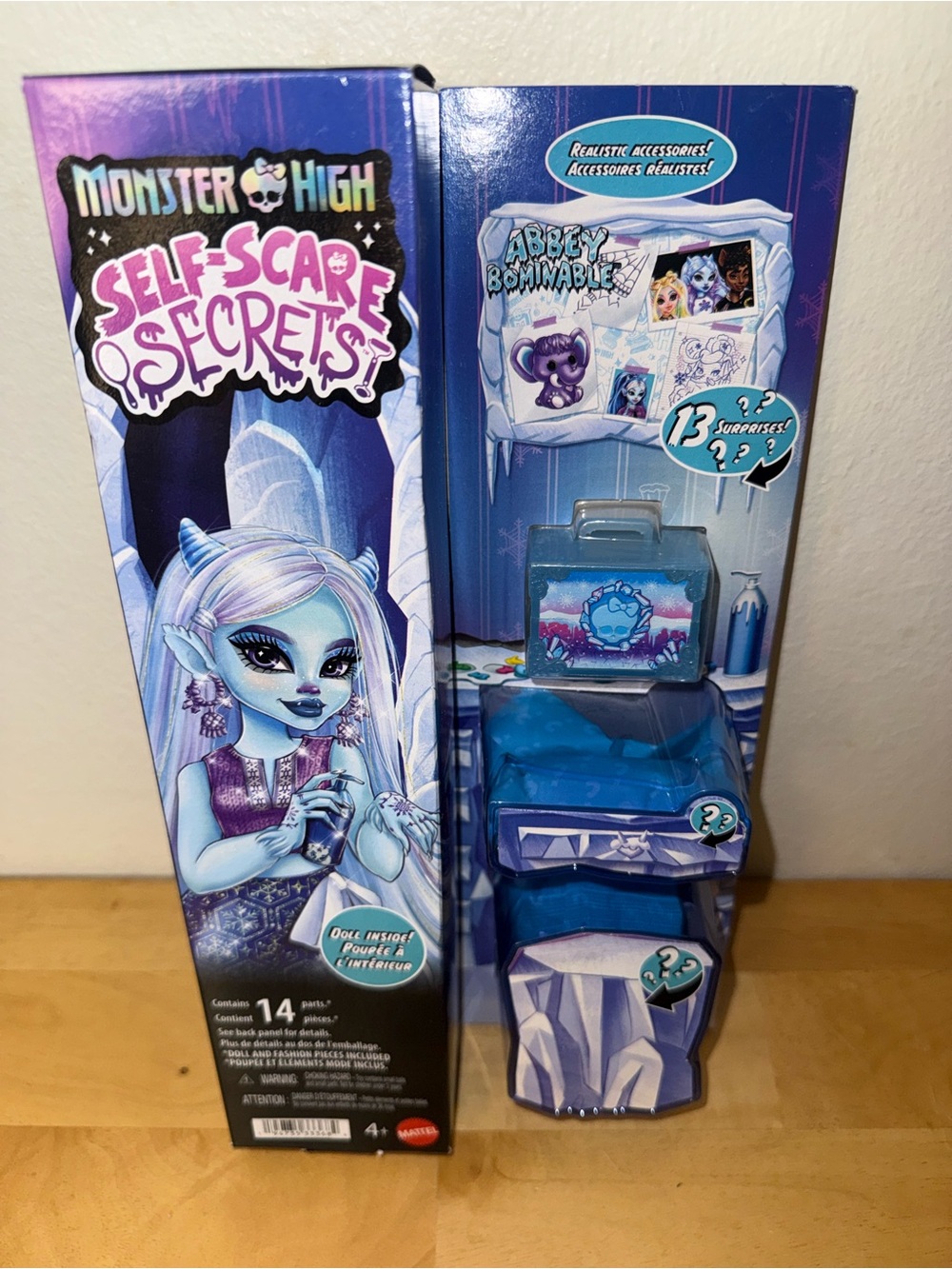 Monster High Self-Scare Secrets Abbey Bominable Doll, NIB
